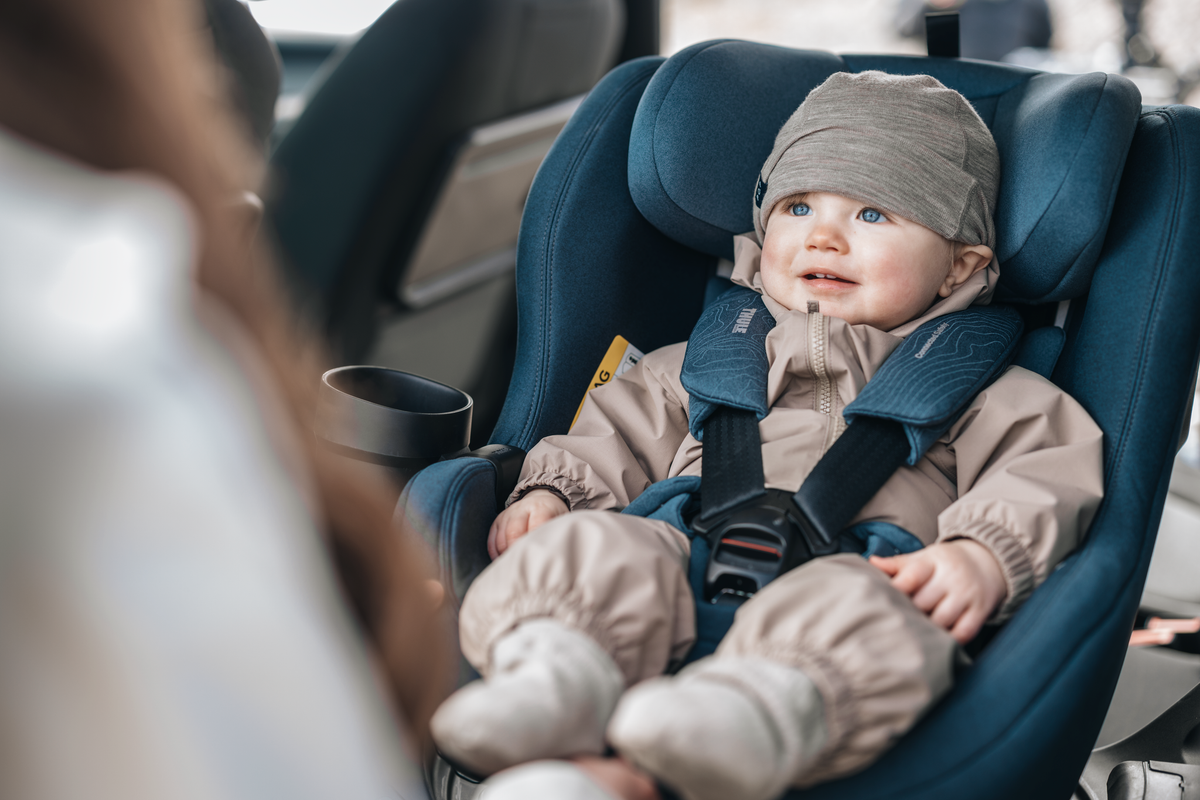 Connected Safety by Thule: sådan hjælper sensorer dig med at spænde autostolen rigtigt