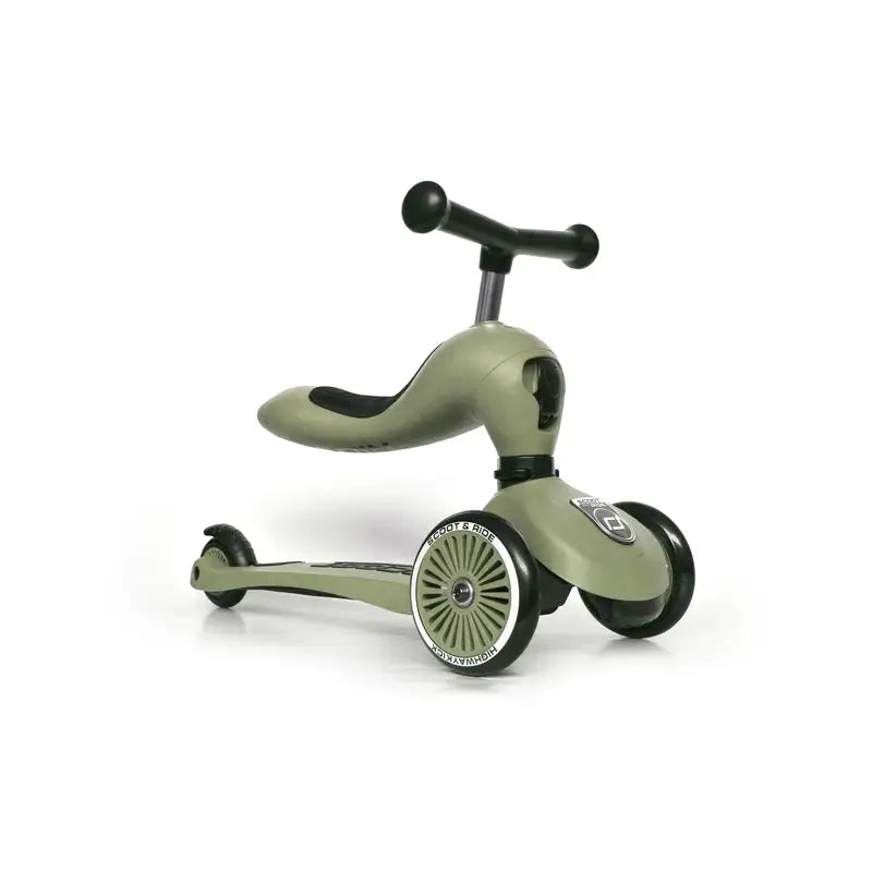 Scoot and Ride Highway Kick 1 - Olive