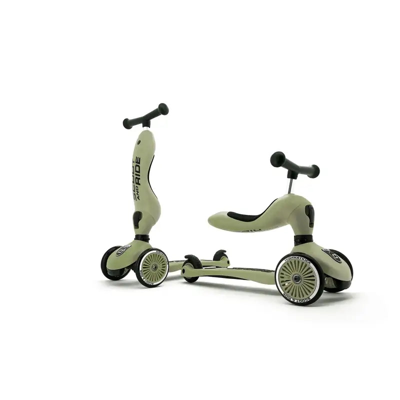 Scoot and Ride Highway Kick 1 - Olive