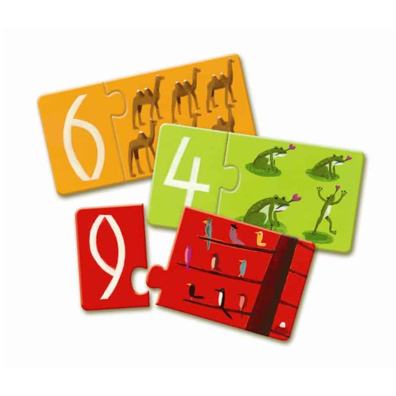 Djeco Lærespil - Numre