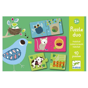 Djeco Lærespil - Levesteder