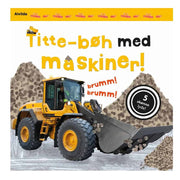 Titte-bøh med maskiner! Papbog med 5 skønne lyde