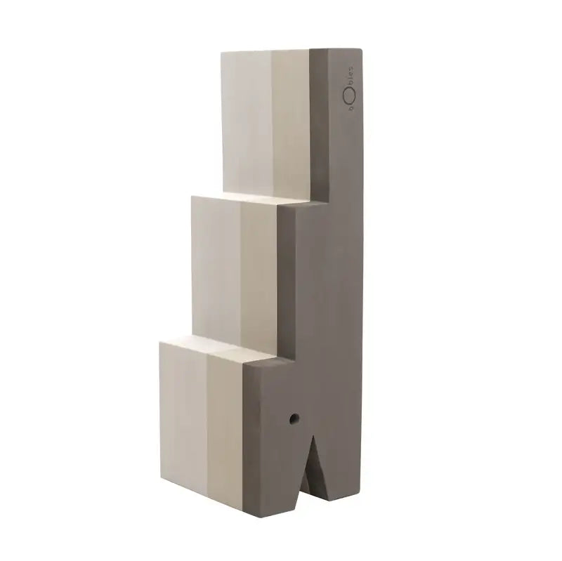 bObles Krokodille L 24 sand grey