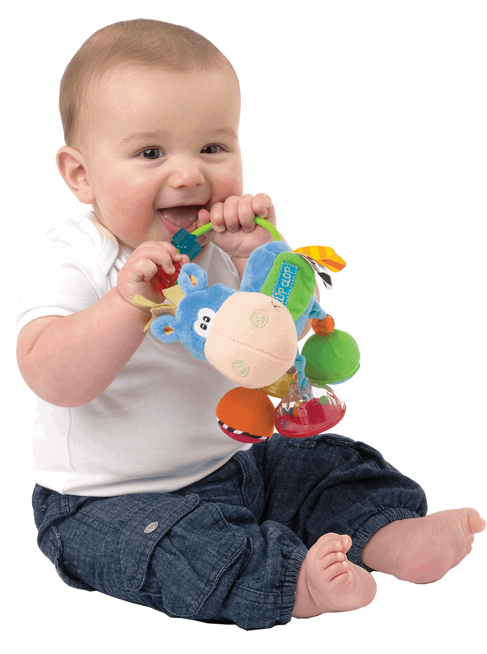 Hesten Clip Clop rangle - blå