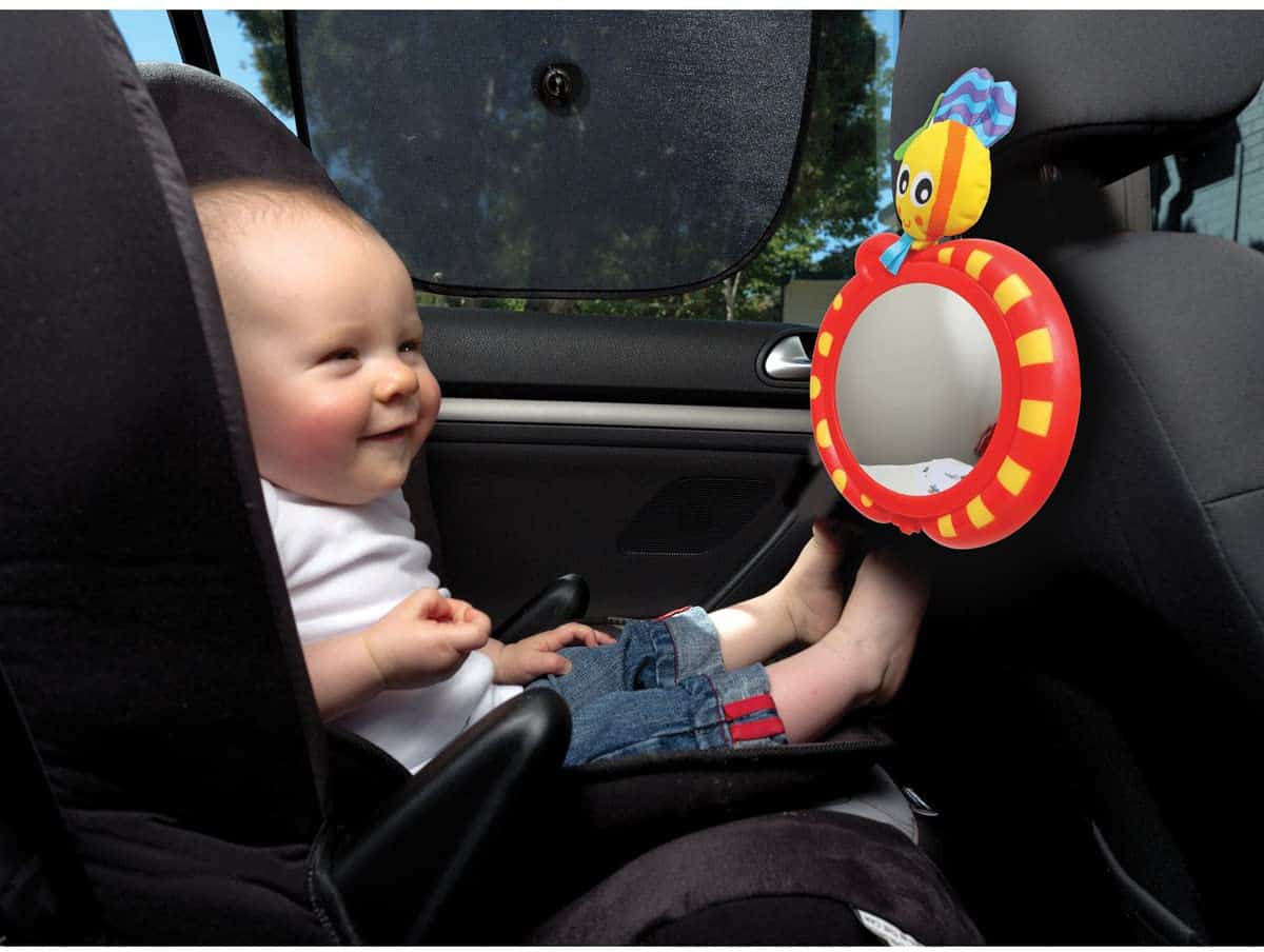 Travel Bee Spejl - gul