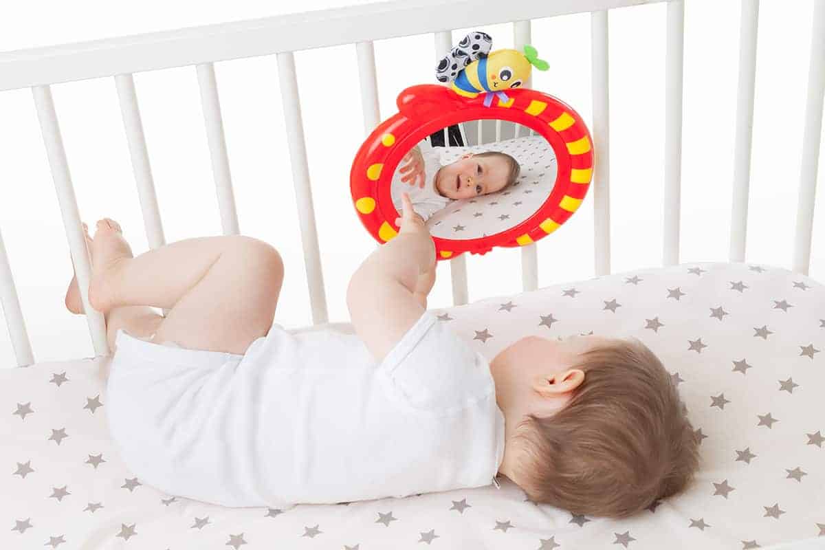 Travel Bee Spejl - rød