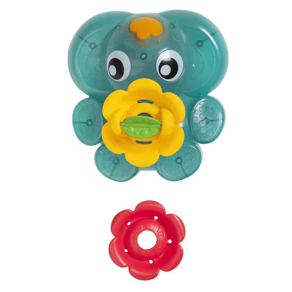 Badefontæne med lys og sprøjt