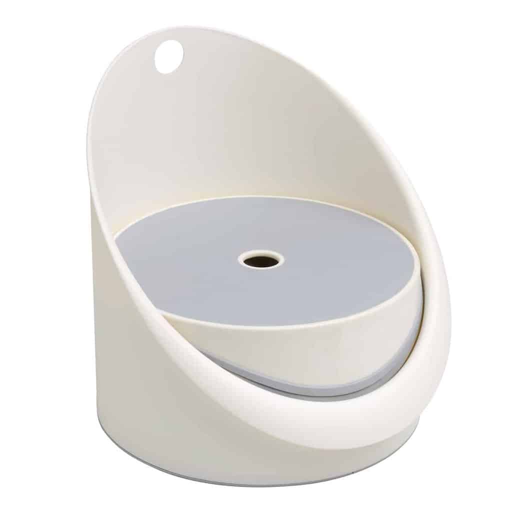 Mininor 2-i-1 Potte & skammel hvid