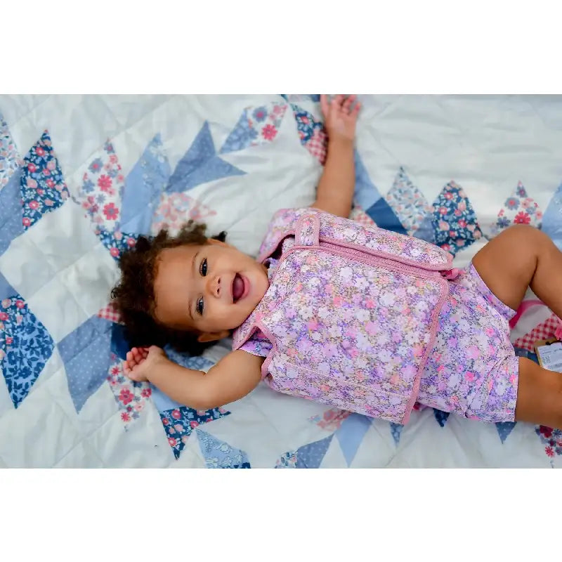 Mikk-Line Svømmevest mønstret - Lilas - 1-2 år/11-15 kg