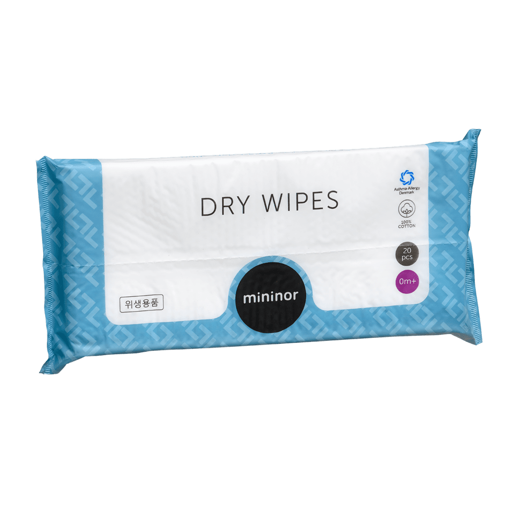 Dry Wipes - 20 stk