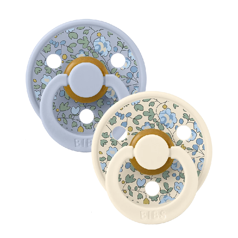 BIBS x Liberty Colour - str 1 - Eloise Dusty Blue Mix