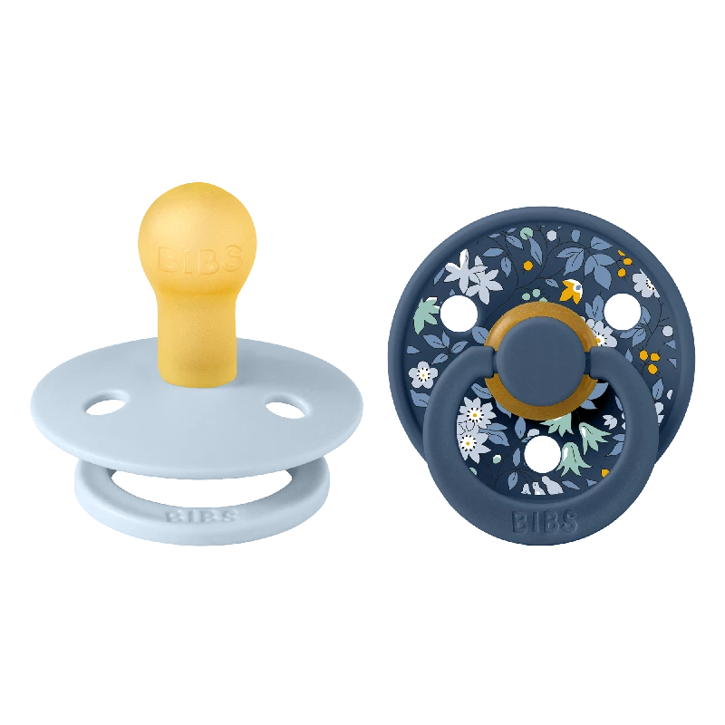 BIBS x Liberty Colour - str 1 - Chamomile Lawn Baby Blue Mix