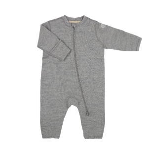 Voksi Wool Jumpsuit Fleece - Melange Grey