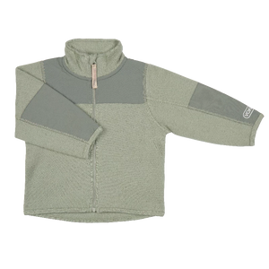 Voksi Wool Jacket Fleece - Misty Green