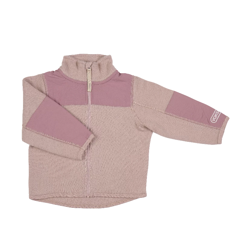 Voksi Wool Jacket Fleece - Soft Grape