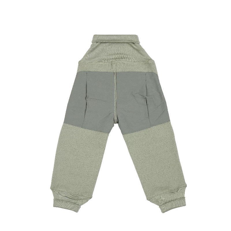 Voksi Wool Pants Fleece - Misty Green