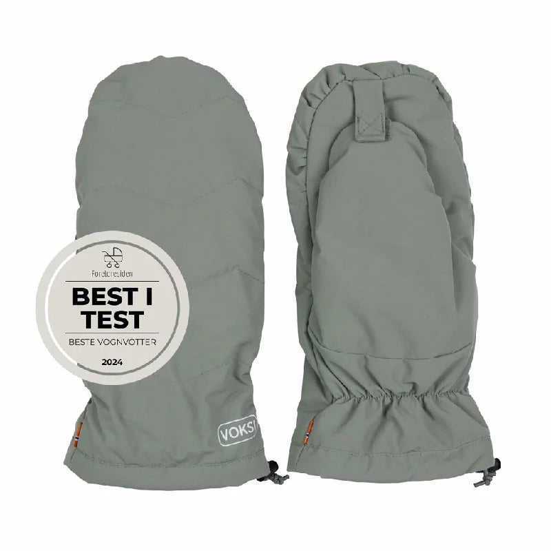 Voksi barnevognshandsker - Meadow Green