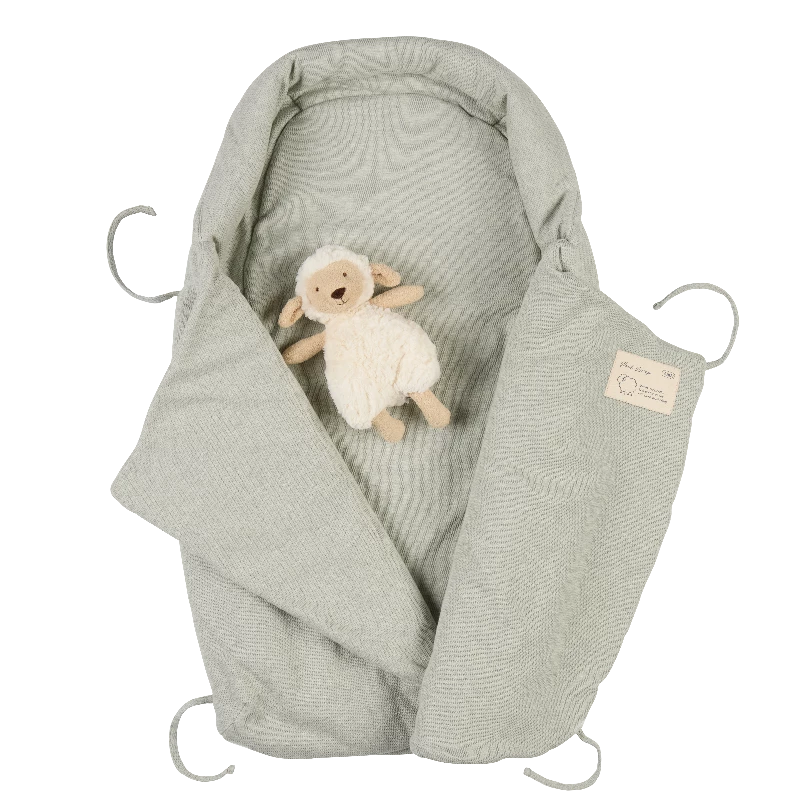 Voksi Wool Wrap - Misty Green