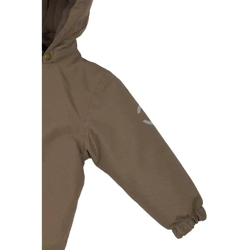 Mikk-Line Flyverdragt Ensfarvet - Chocolate Chip - Str. 80-116