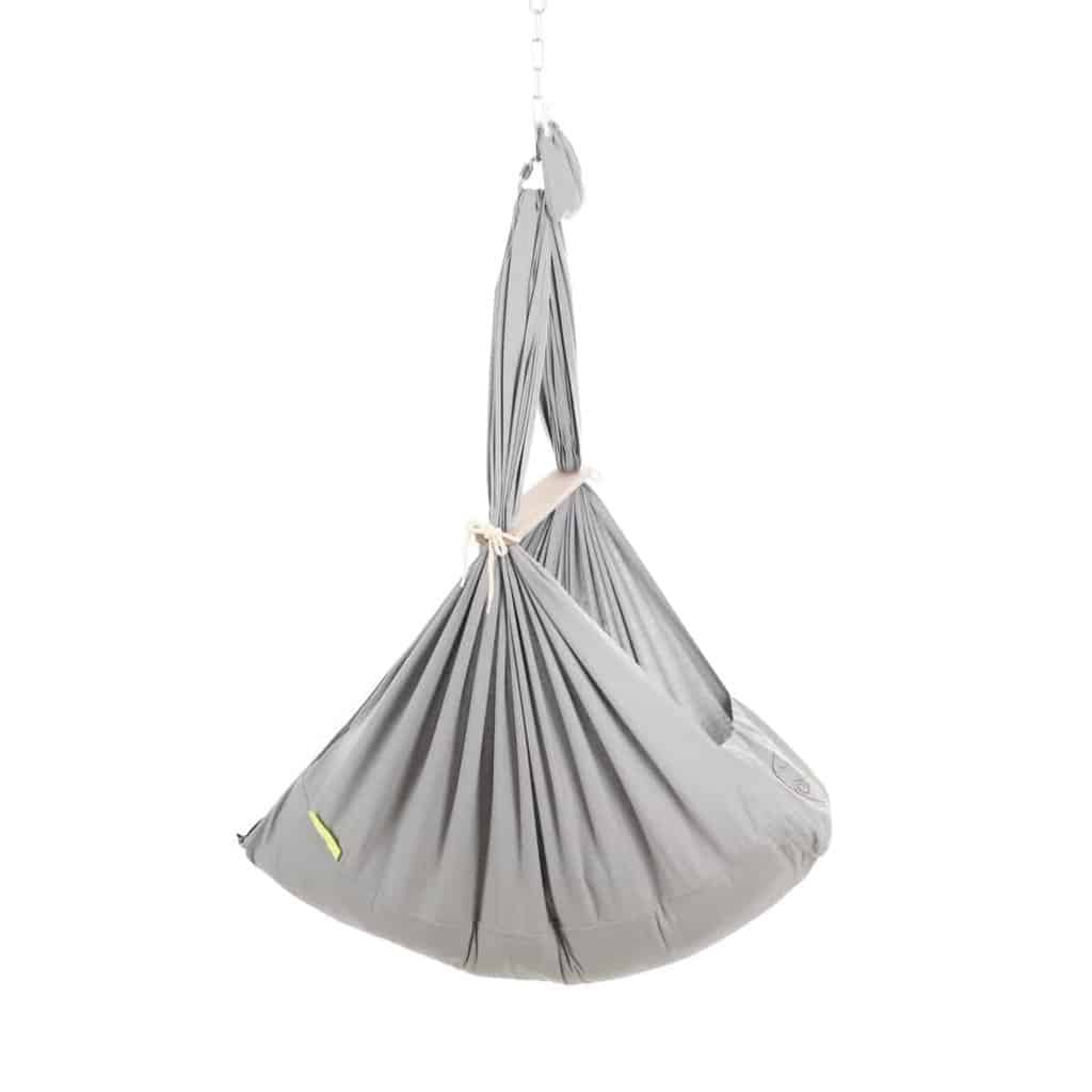 Nonomo Slyngevugge med Uldmadras - Grå