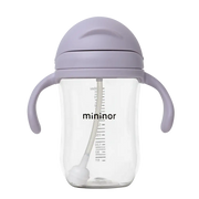 Sugerørskop Tritan 330 ml - Lilac Flower