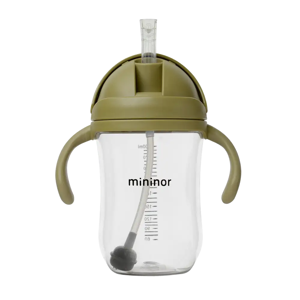 Sugerørskop Tritan 330 ml - Moss Green