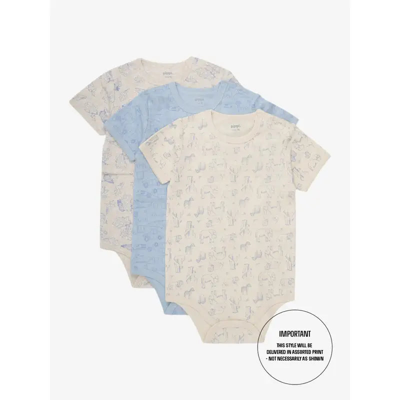 Pippi Body K/Æ - 1 stk. - Assorteret - Dreng