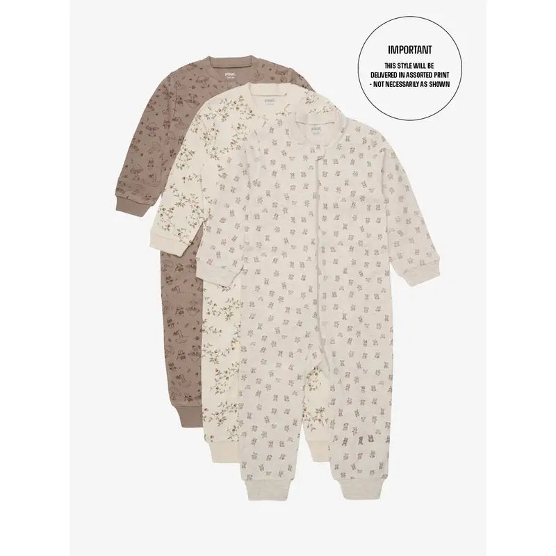 Pippi Natdragt m. Lynlås - 1. stk - Assorteret - Unisex