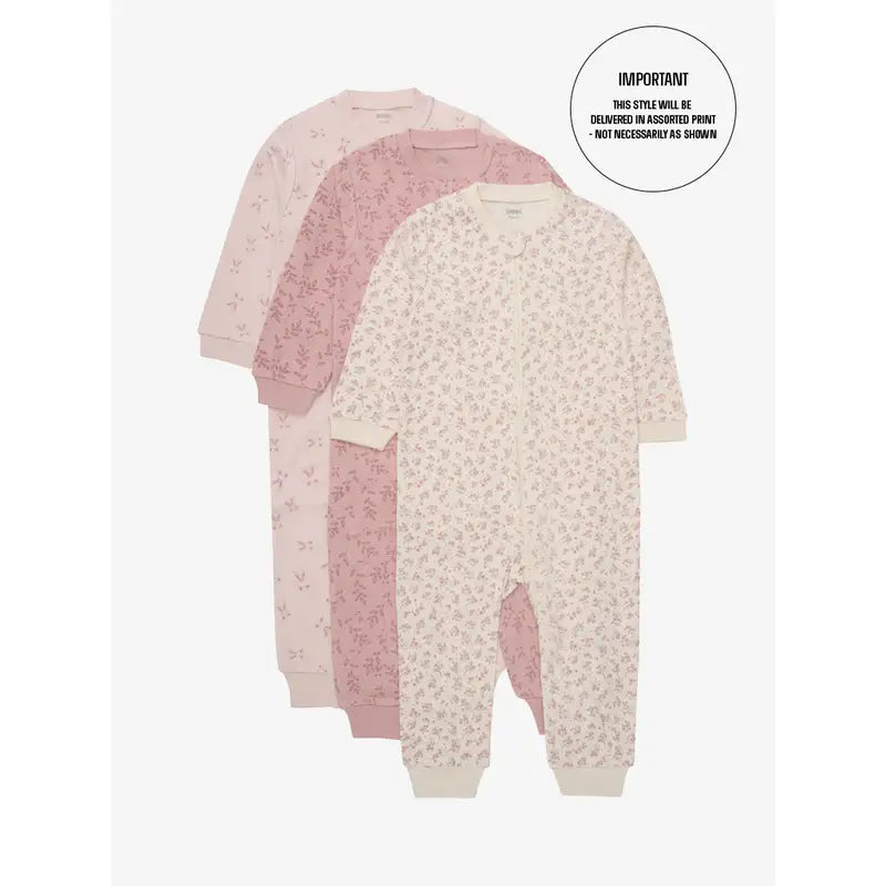 Pippi Natdragt m. Lynlås - 1. stk - Assorteret - Pige