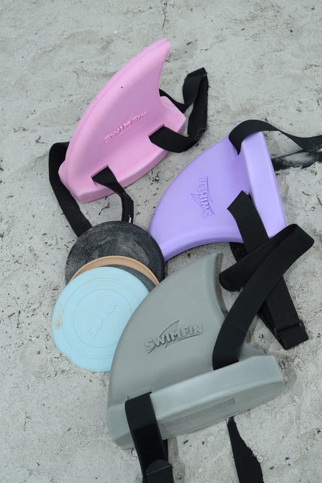 SwimFin Hajfinne - Lys Grå