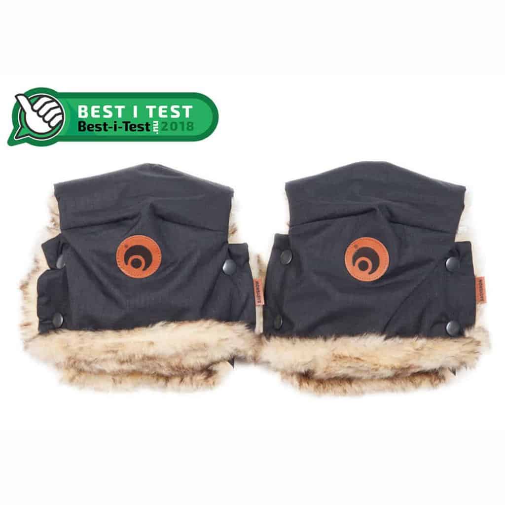 Barnevognshandsker - sort