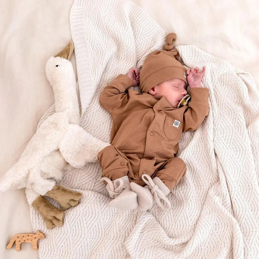 Cloby UV Playsuit - Coconut Brown (str 50/56)