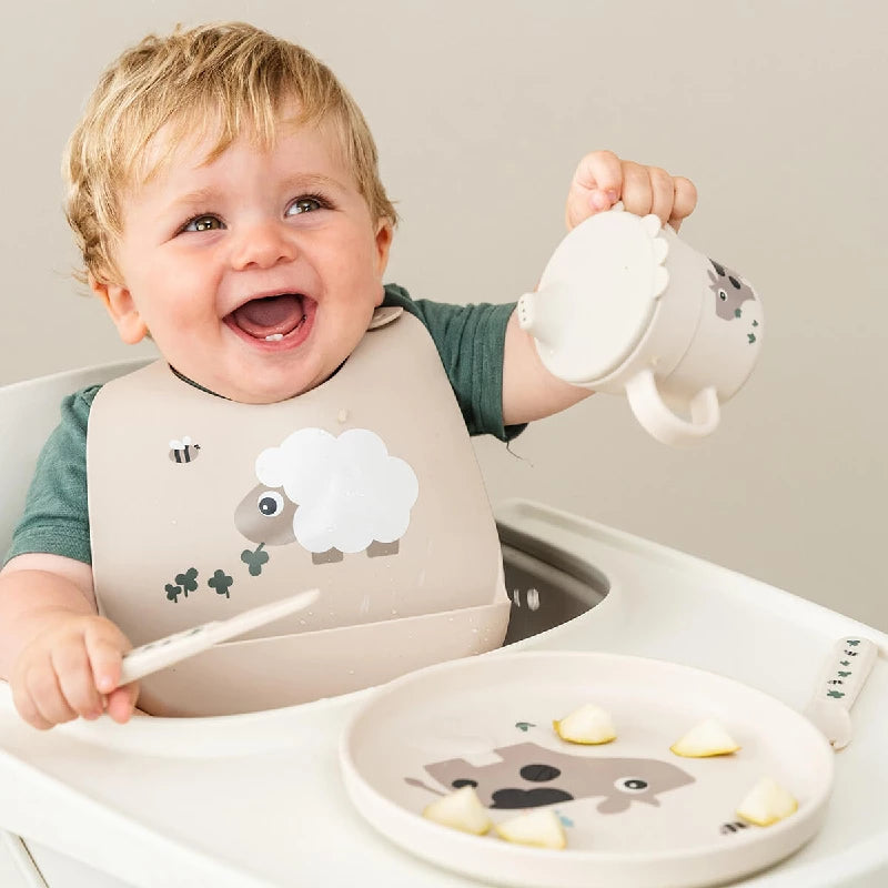 Done By Deer Foodie tallerken Tiny farm Sand