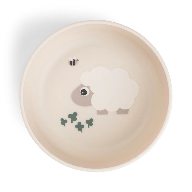 Done By Deer Foodie skål Tiny farm Sand