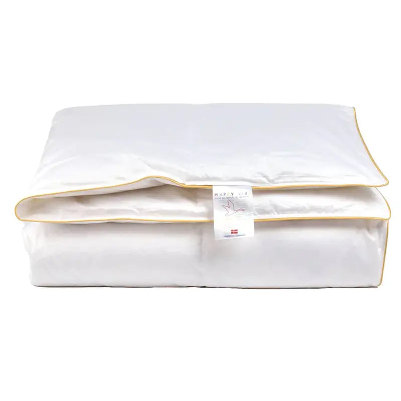 Happykids Gold baby gåseduns dyne 70x100