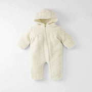 Teddy Suit - Off White (3-6m)