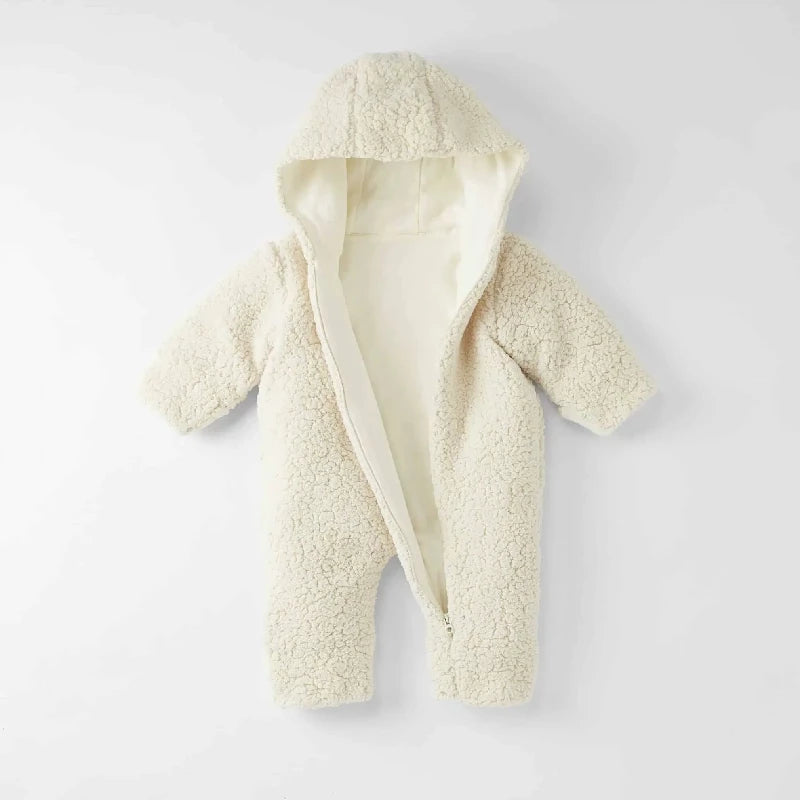 Teddy Suit - Off White (6-9m)
