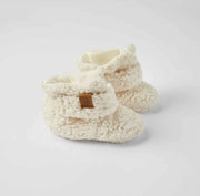 Teddy Booties - Off White (6-12m)