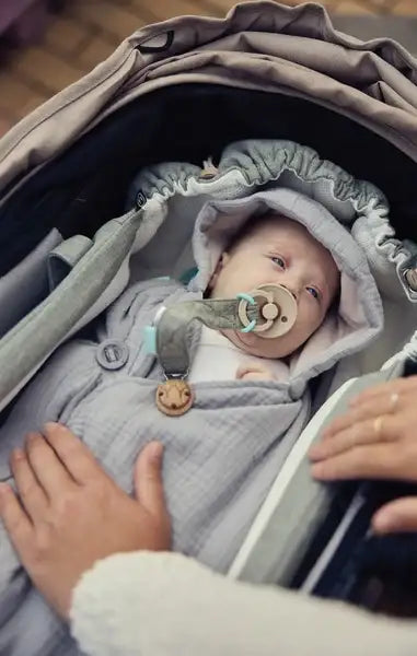 Najell barnevognsdragt - Mercury Grey