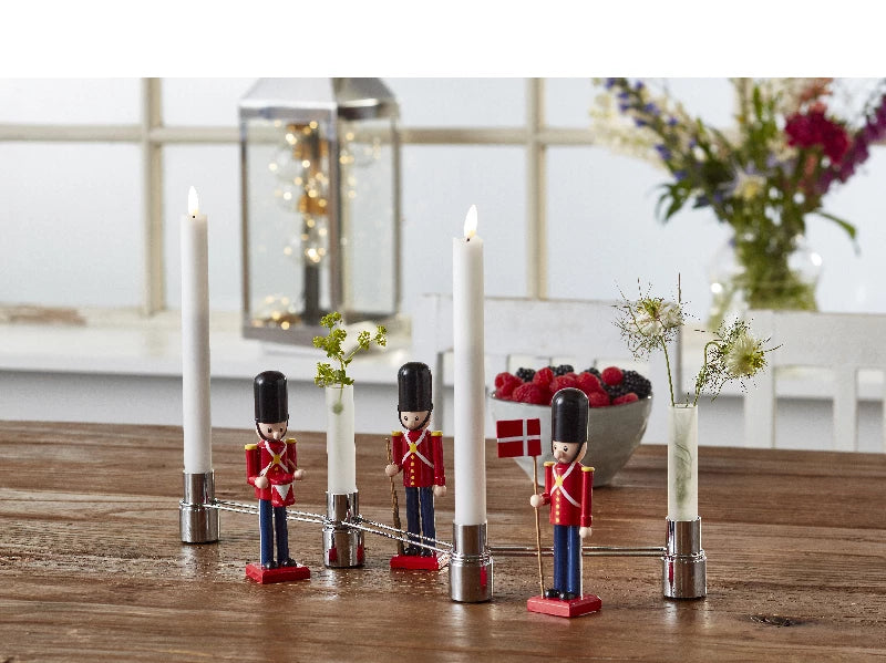 Celebrate Garder 15 cm 3 stk. Rød/Sort