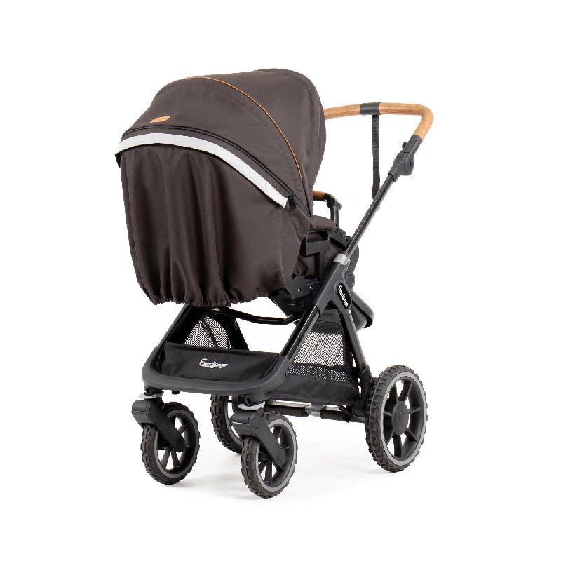 Emmaljunga SENTO PRO Flat Combi - Outdoor Brown