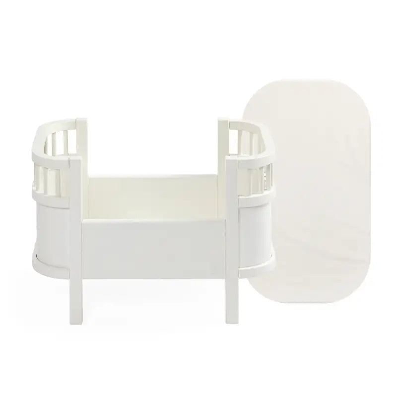 Sebra Dukkesengen - classic white inkl. madras