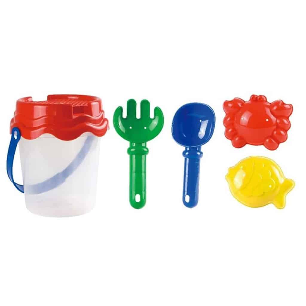 Beach set 6 pcs 1 - 3L - H: 13 - 5cm