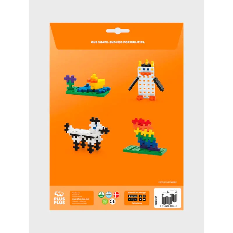 Blister Plus-Plus BIG Baseplate / 2 pcs White/Gree