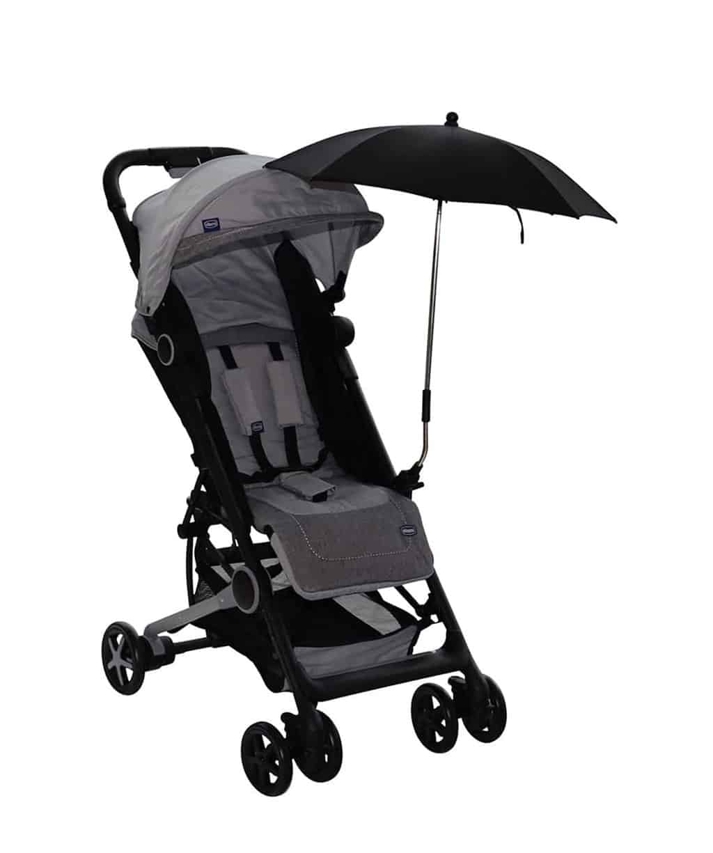 BabyDan parasol - universel - sort
