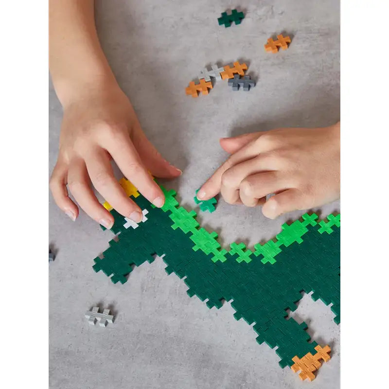 Plus-Plus Learn To Build Dinosaurs