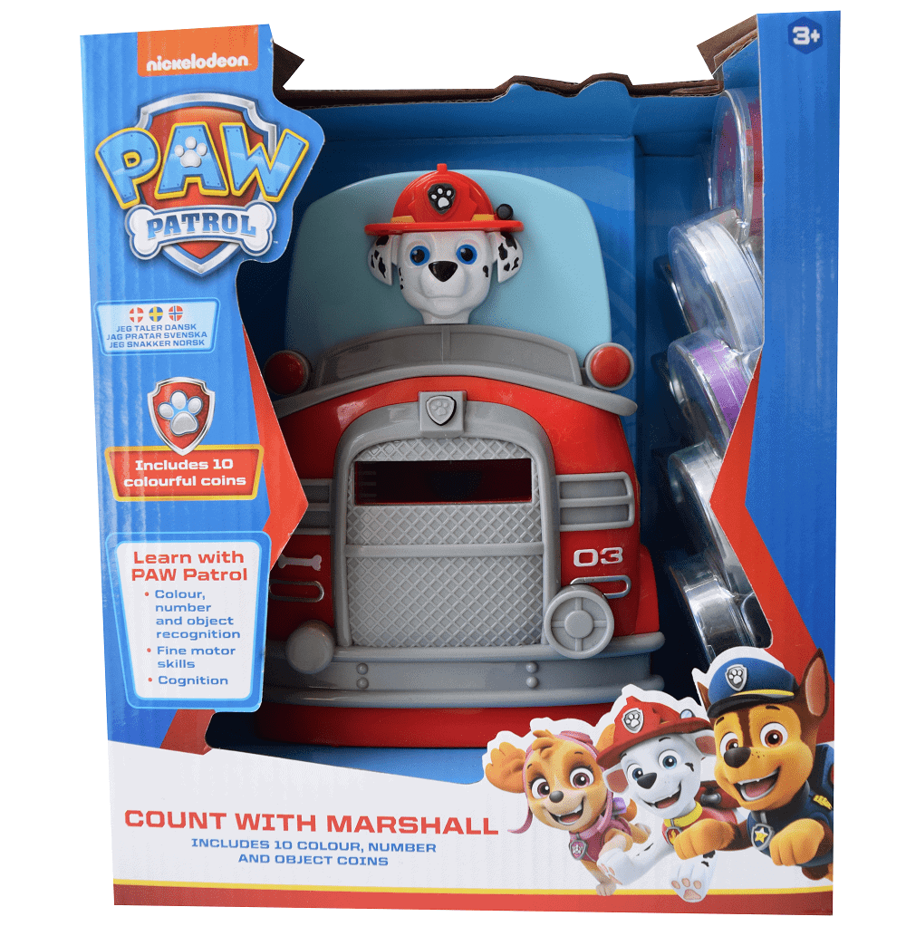 Paw Patrol´s Count With Marshalll
