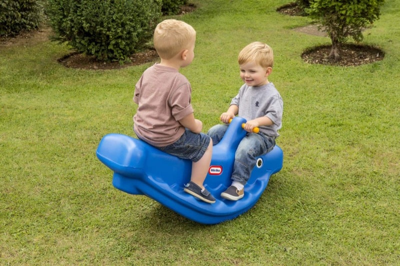 Little Tikes vippe hval
