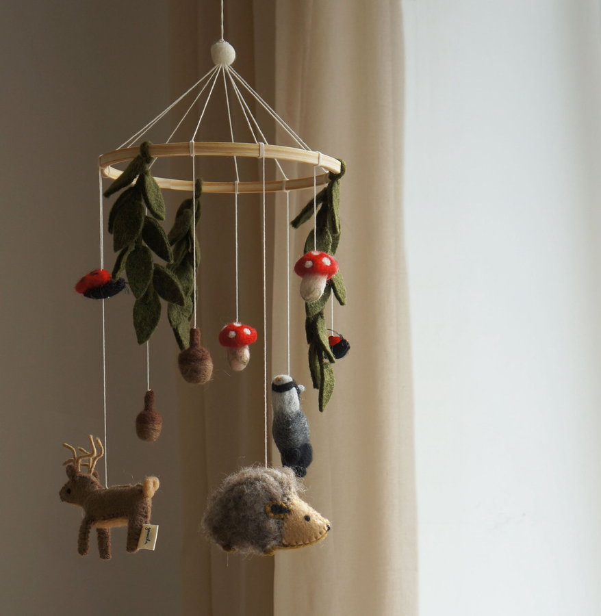 Gamcha uro skovdyr brun sort rød