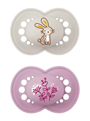 MAM Original 16-36m Natur 2p Pink